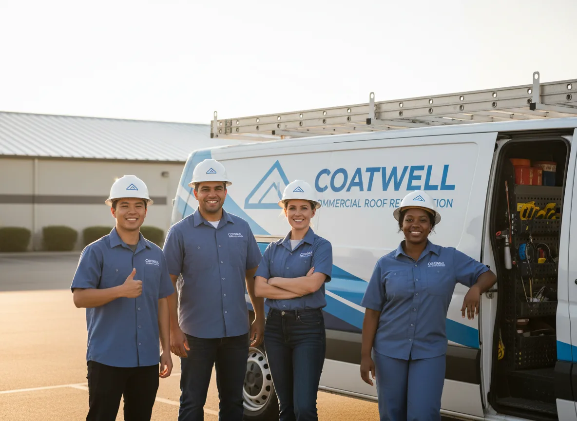 Commercial roof coating company in Drexel, NC